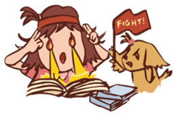 Senam & Paint be in a nice day sticker #879241