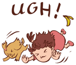 Senam & Paint be in a nice day sticker #879255