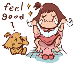 Senam & Paint be in a nice day sticker #879256