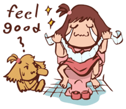 Senam & Paint be in a nice day sticker #879256