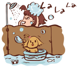 Senam & Paint be in a nice day sticker #879257