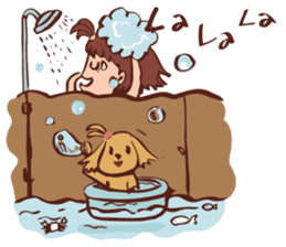 Senam & Paint be in a nice day sticker #879257