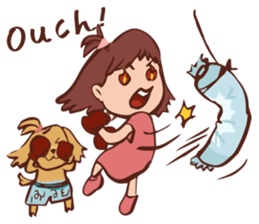 Senam & Paint be in a nice day sticker #879261