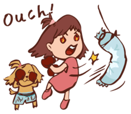 Senam & Paint be in a nice day sticker #879261