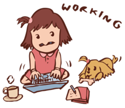 Senam & Paint be in a nice day sticker #879264