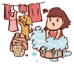 Senam & Paint be in a nice day sticker #879271