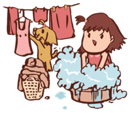 Senam & Paint be in a nice day sticker #879271