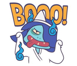 Friendly Ghosts sticker #880041