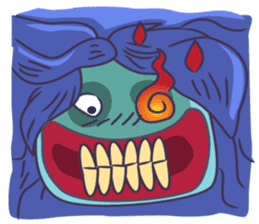 Friendly Ghosts sticker #880043