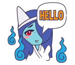 Friendly Ghosts sticker #880045