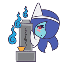 Friendly Ghosts sticker #880058