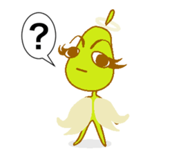 Pear of an angel and the devil sticker #880164