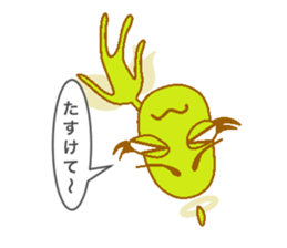 Pear of an angel and the devil sticker #880193