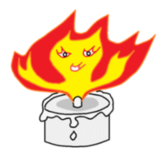 Candlelight sticker #880241