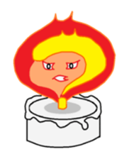 Candlelight sticker #880242