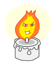 Candlelight sticker #880247