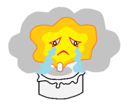 Candlelight sticker #880255