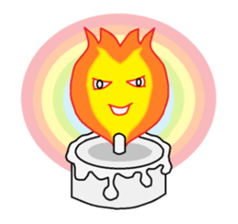 Candlelight sticker #880258
