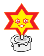 Candlelight sticker #880265