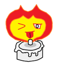 Candlelight sticker #880271
