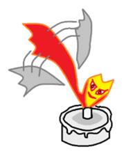 Candlelight sticker #880275