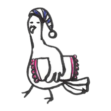Pigeon Sticker sticker #880422