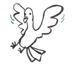 Pigeon Sticker sticker #880424