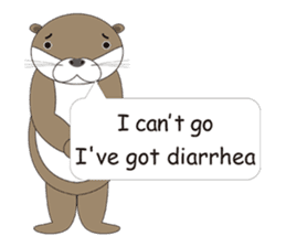 Rotter Otter English version sticker #880440