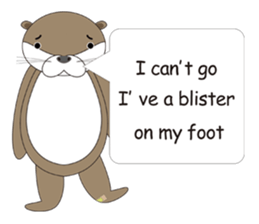 Rotter Otter English version sticker #880441