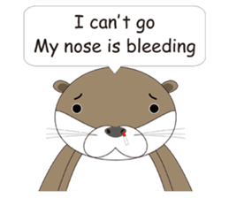 Rotter Otter English version sticker #880446