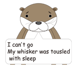 Rotter Otter English version sticker #880447