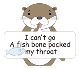 Rotter Otter English version sticker #880448