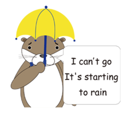 Rotter Otter English version sticker #880451