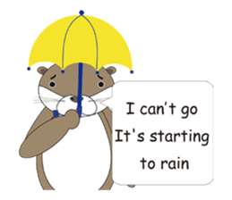 Rotter Otter English version sticker #880451