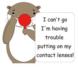 Rotter Otter English version sticker #880459