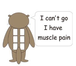 Rotter Otter English version sticker #880460