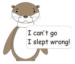 Rotter Otter English version sticker #880461