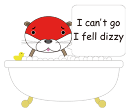 Rotter Otter English version sticker #880463