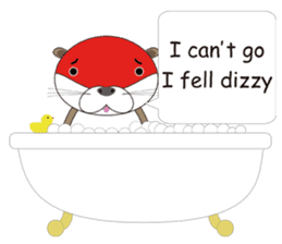 Rotter Otter English version sticker #880463