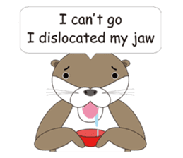 Rotter Otter English version sticker #880467