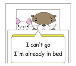 Rotter Otter English version sticker #880469