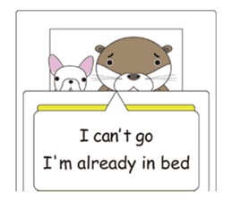 Rotter Otter English version sticker #880469