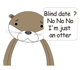 Rotter Otter English version sticker #880470
