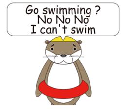 Rotter Otter English version sticker #880471