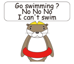 Rotter Otter English version sticker #880471