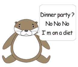 Rotter Otter English version sticker #880473