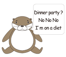 Rotter Otter English version sticker #880473