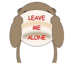 Rotter Otter English version sticker #880478