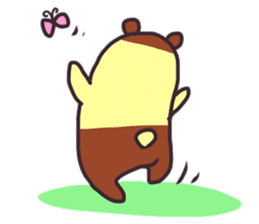 Bear the Uoota sticker #880591