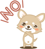 Kawaii Dog - Chihuahua sticker #880606